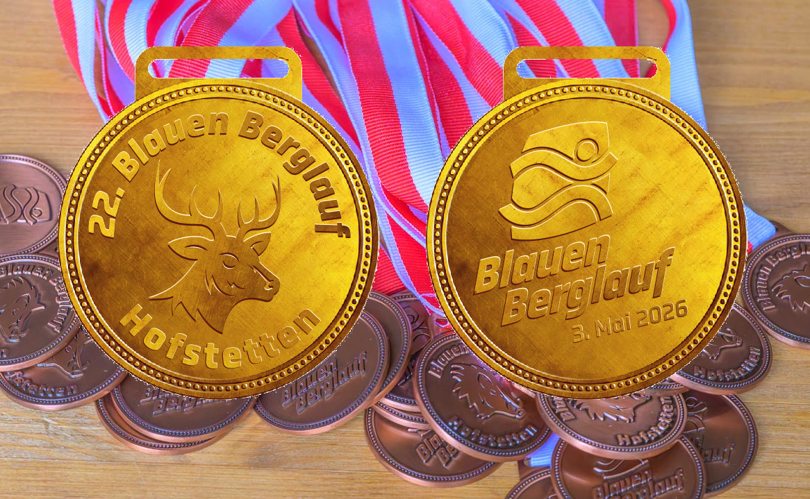 Blauen Berglauf Medaille 2026